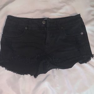 RVCA cutoff denim shorts
